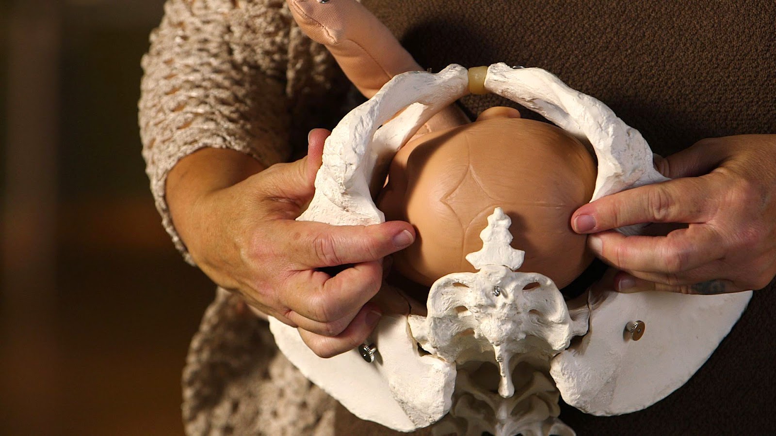 Spinning Babies The Occiput Posterior baby is head down with the back of baby's head, or occiput, towards mom's posterior, or back. The posterior positions are LOP, ROP, OP, and midwife Jean Sutton includes ROT due to the strong tendency for the ROT baby to rotate to posterior before the end of the birth process).
