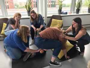 Spinning Babies I just got to teach Resolving Shoulder Dystocia in Italy and in Amsterdam. The wisdom and experience of these midwife "students" is immense, humble, and inclusive to my perspective.