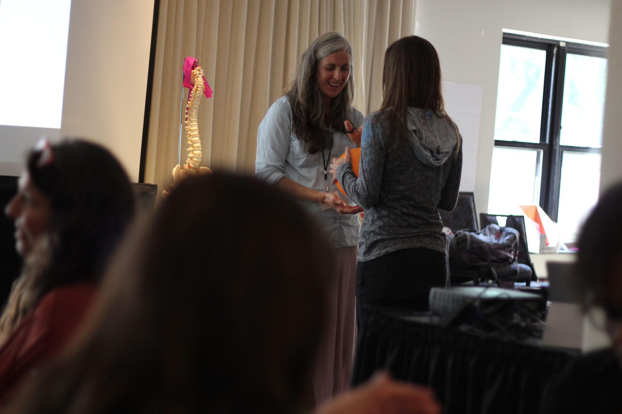 Spinning Babies I LOVE this quote from Gail that I have scribbled in my notes from her story that began the SpBAP training about how Spinning Babies® evolved to what it is today.