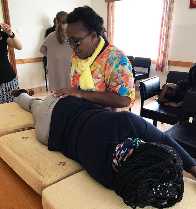 Side-lying Release in a Case of Pre-Eclampsia SLR