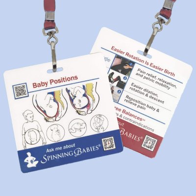 Spinning Babies® Badge Buddies