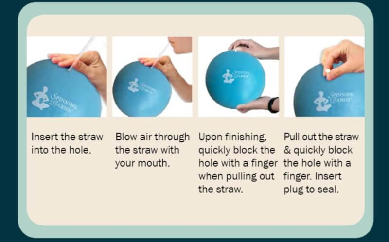 Spinning Babies® Small Physio Ball - Image 3