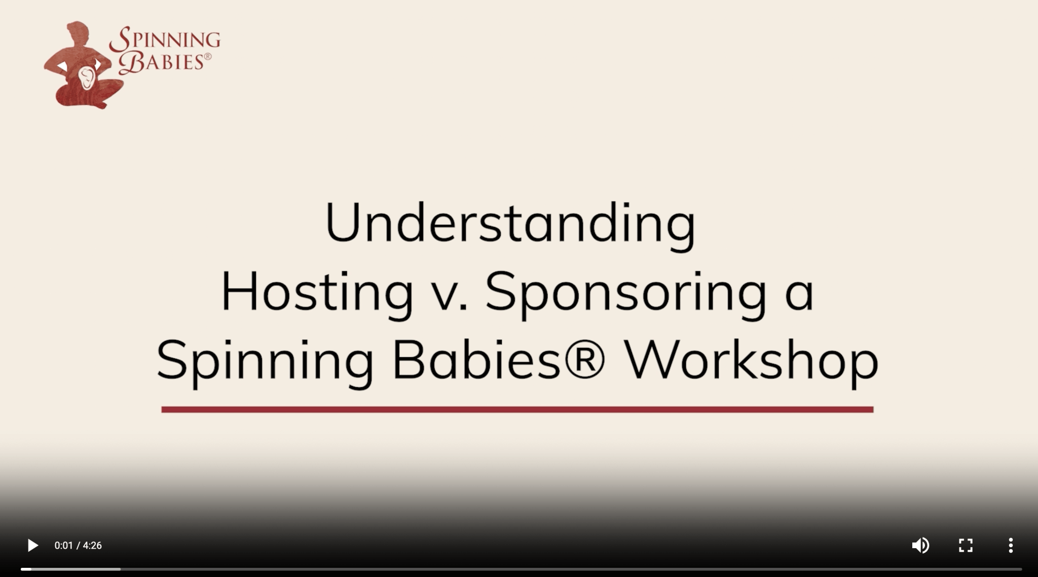 Host a Spinning Babies