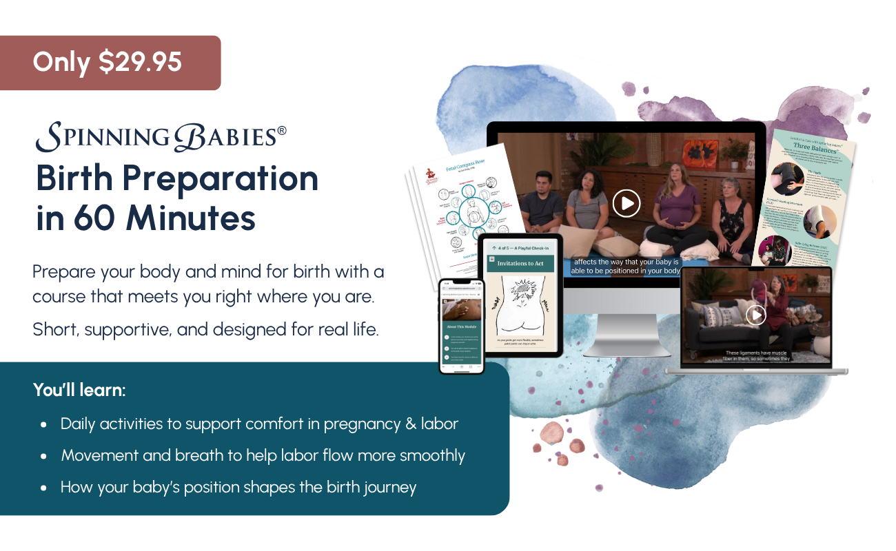 Feel Confident and Supported in Your Birth Journey – Birth Preparation with Spinning Babies®