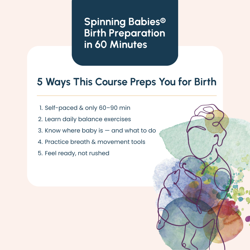 Spinning Babies® Birth Preparation in 60 Minutes Online Course for Parents - Image 4